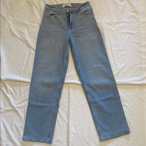 hollister ultra high rise dad jeans